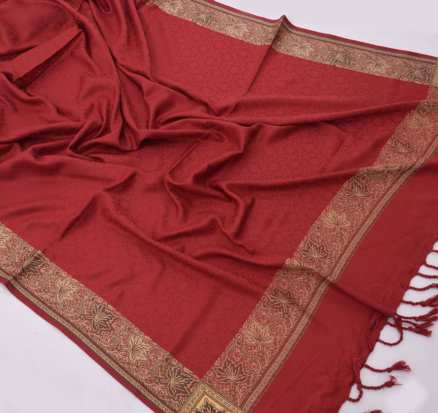 Bareeze Pure Wool Shawl – Fancy Casual Winter Wrap (2.5m)
